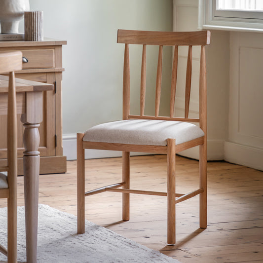 Eton Uph Dining Chair Natural – Natural