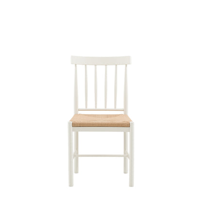 Eton Dining Chair White – White