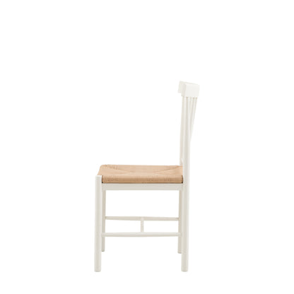Eton Dining Chair White – White