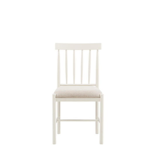 Eton Uph Dining Chair White – White