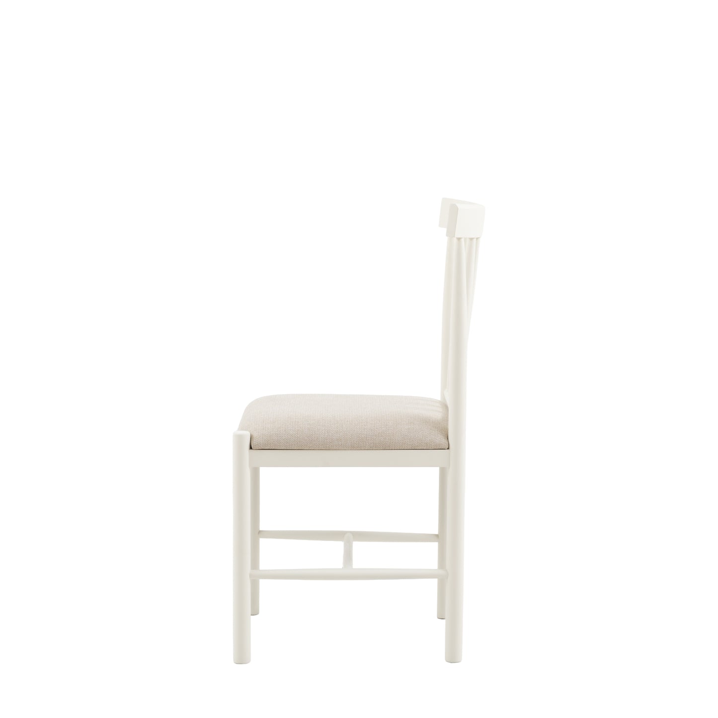 Eton Uph Dining Chair White – White