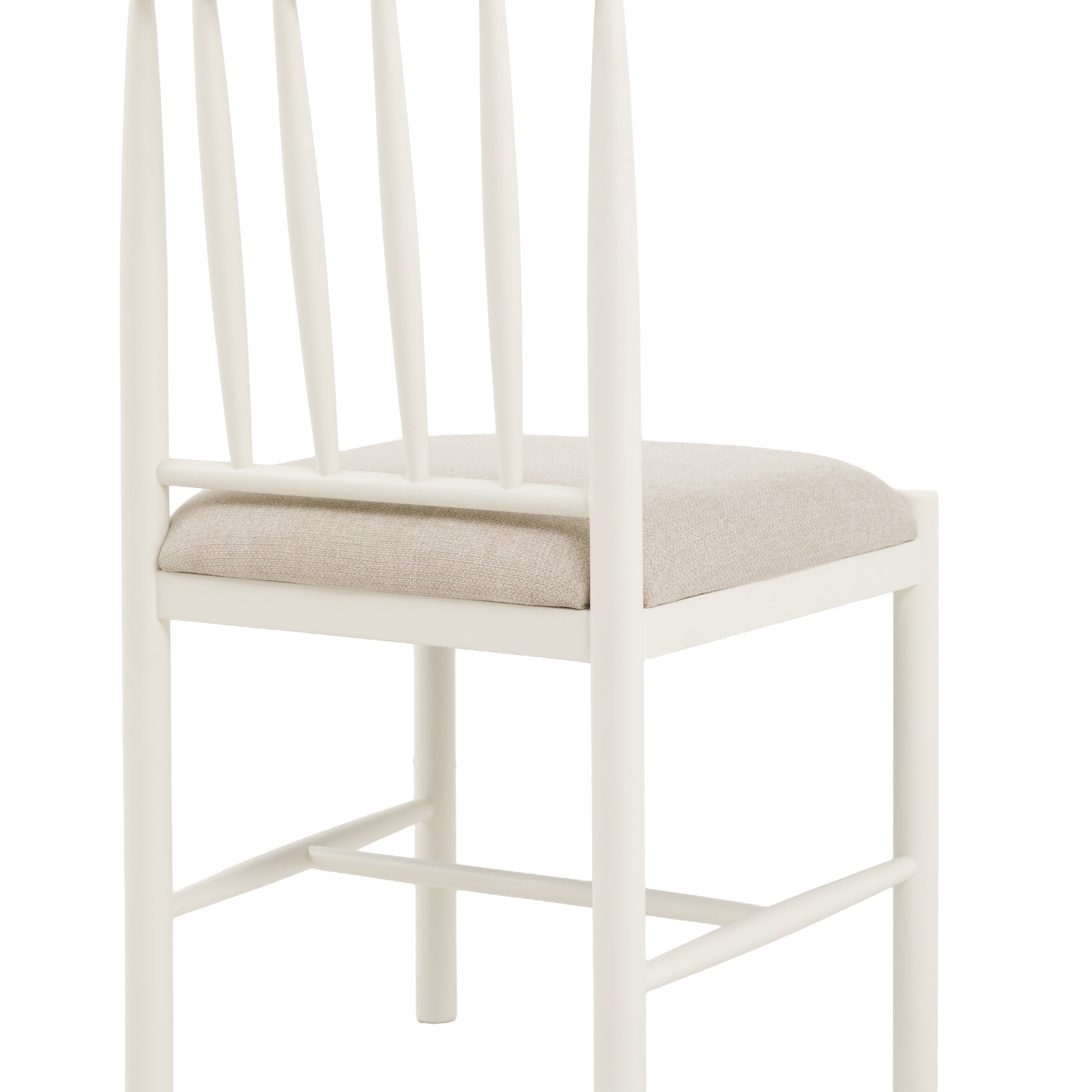 Eton Uph Dining Chair White – White