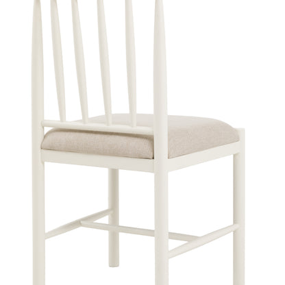 Eton Uph Dining Chair White – White