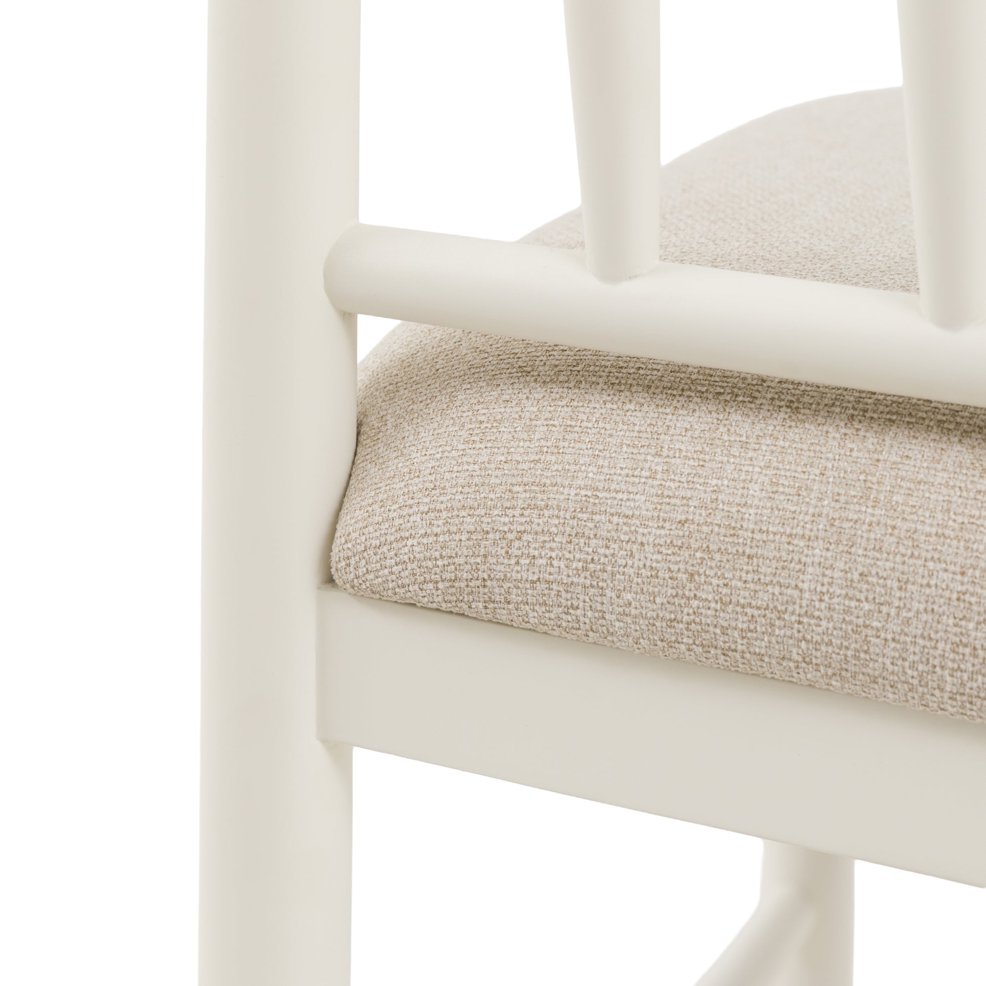 Eton Uph Dining Chair White – White