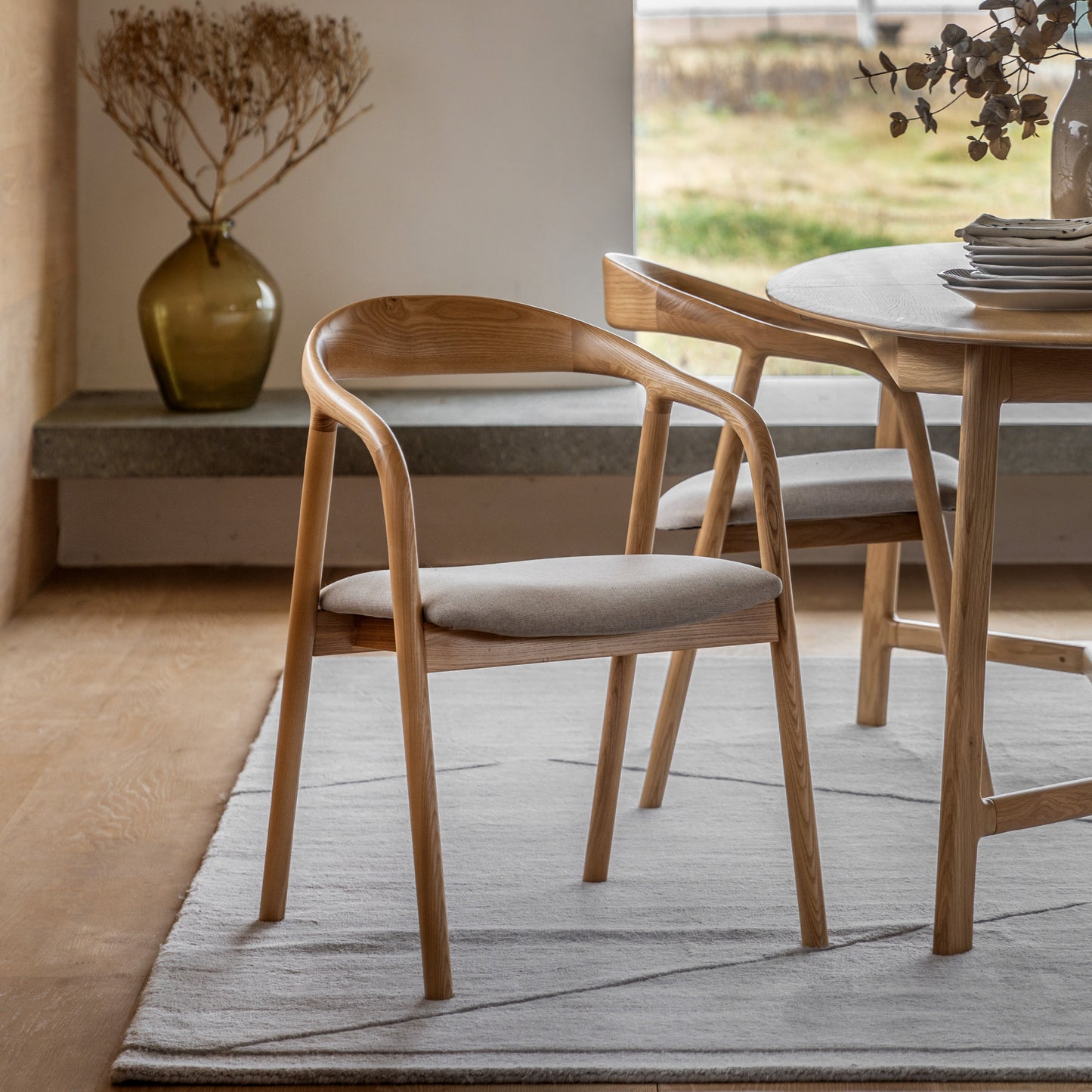 Madrid Dining Chair Oak