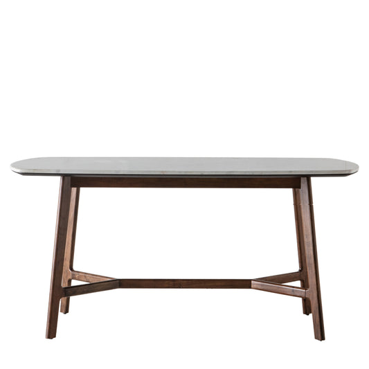 Barcelona Dining Table – Dark Wood