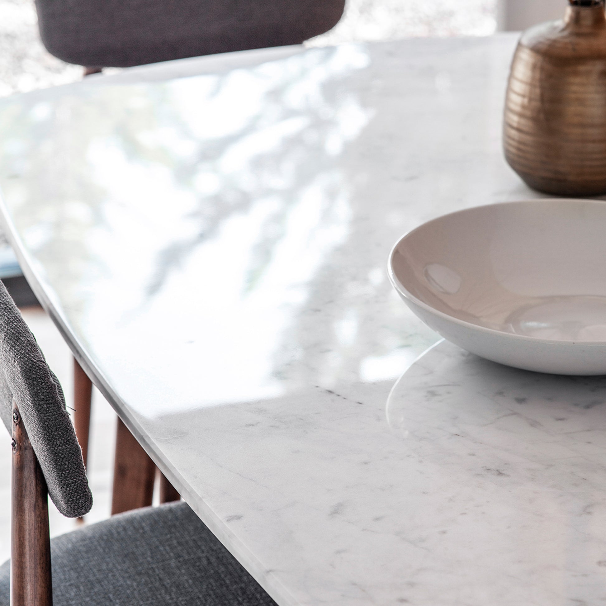 Barcelona Dining Table – Dark Wood