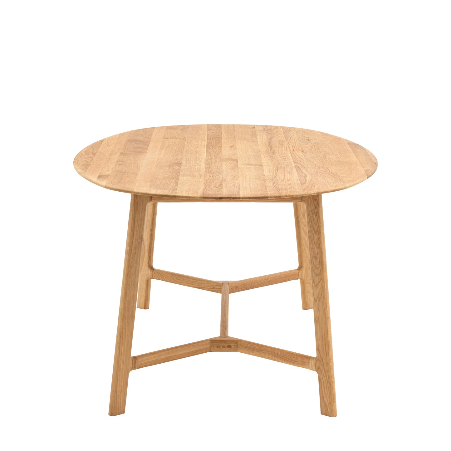 Madrid Oval Dining Table – Light Wood
