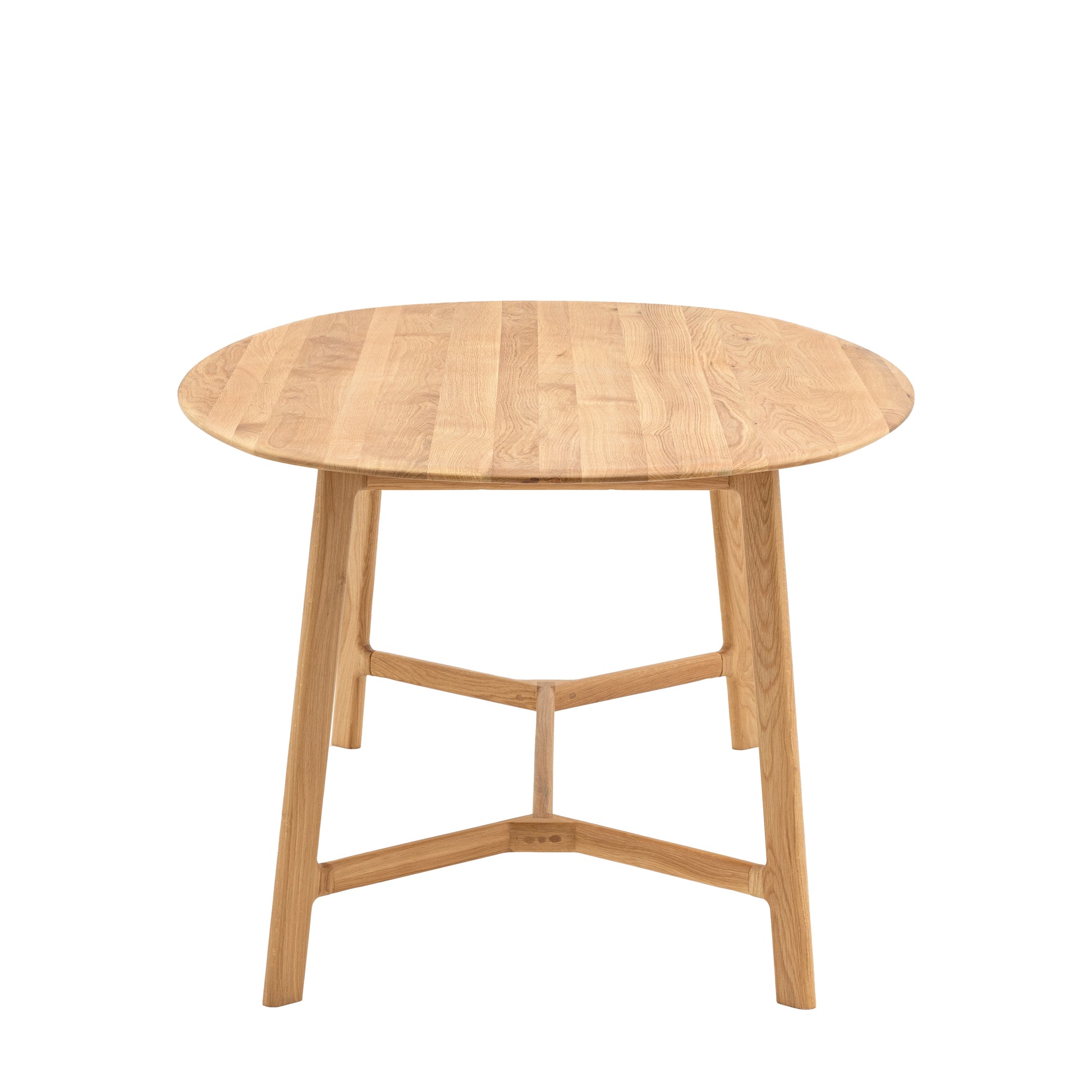 Madrid Oval Dining Table – Light Wood