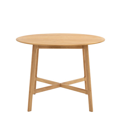 Madrid Round Dining Table – Light Wood