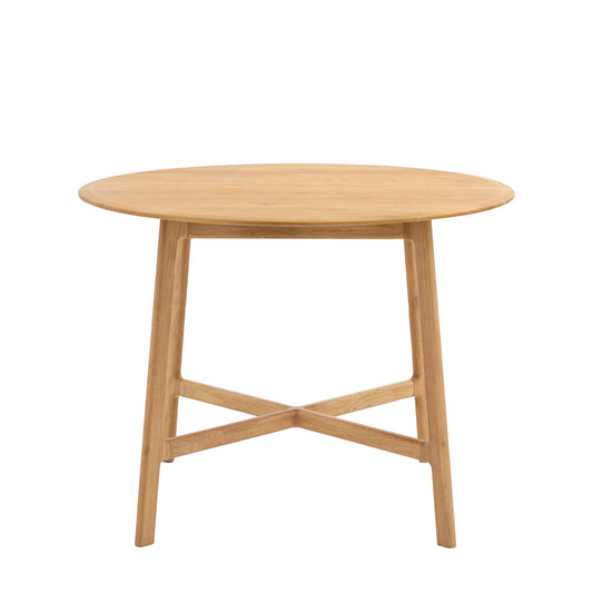 Madrid Round Dining Table – Light Wood