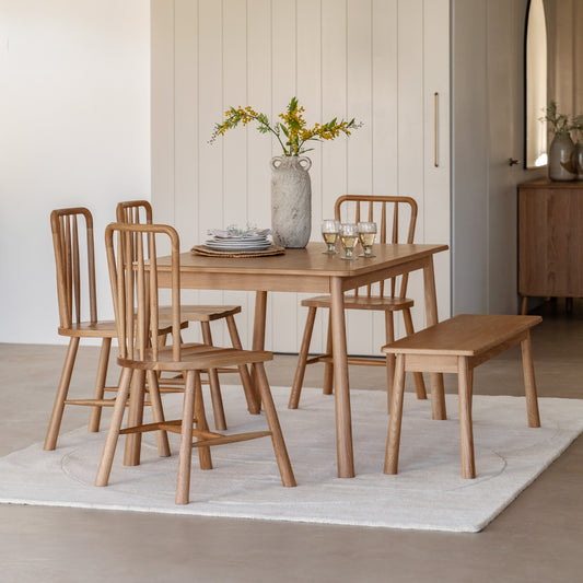 Wycombe Dining Table – Light Wood