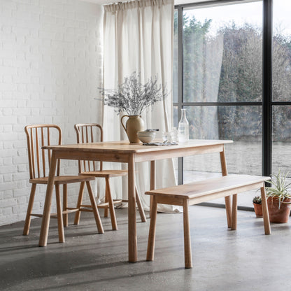 Wycombe Dining Table – Light Wood