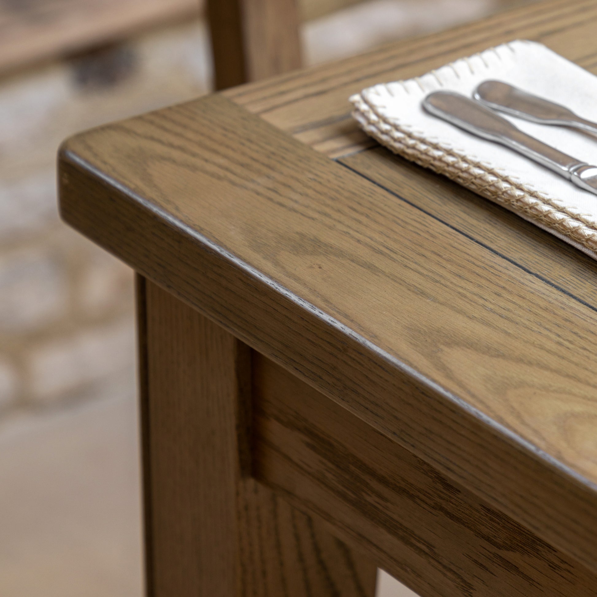 Hardwick Ext Dining Table 1600/2100x900x790mm – Light Wood