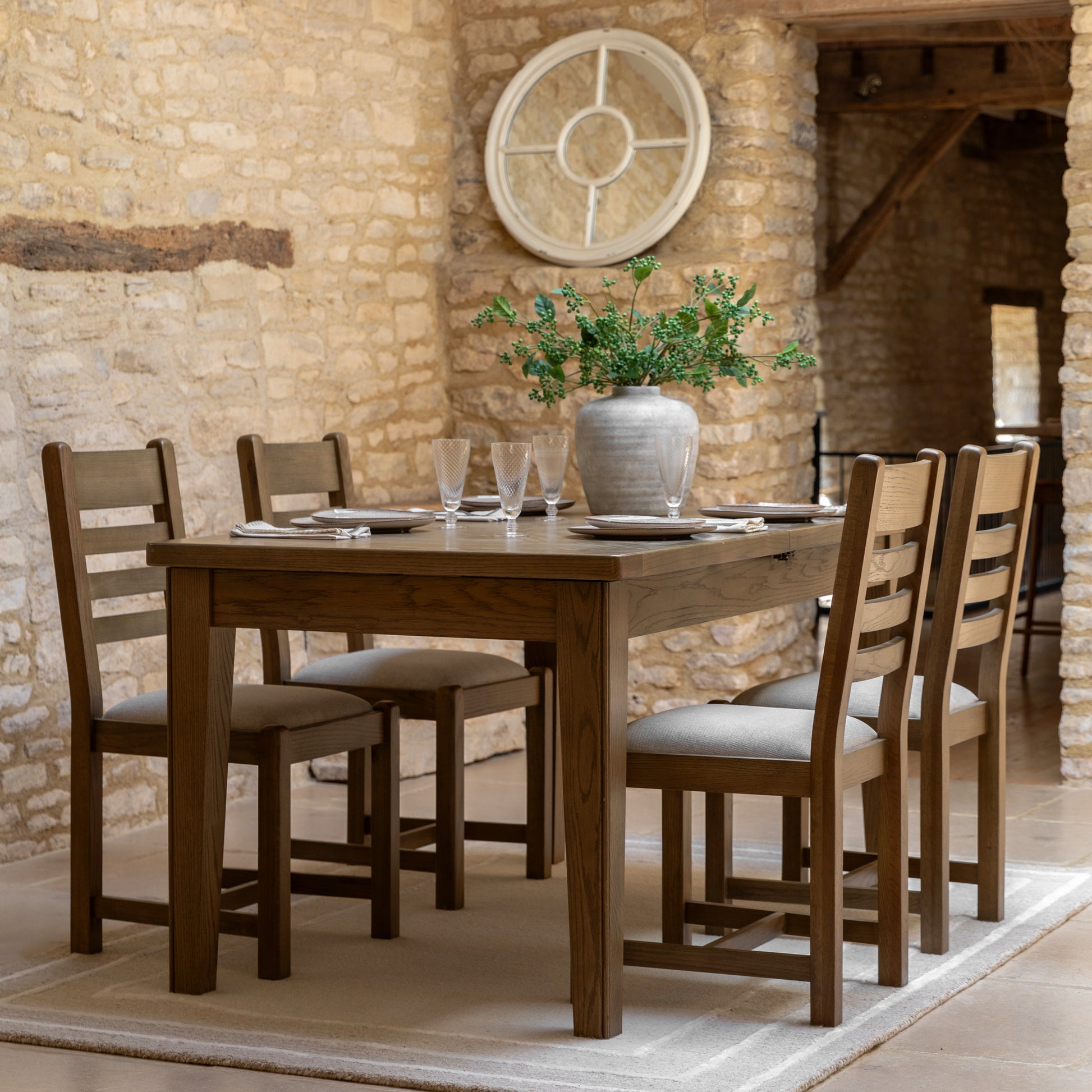 Hardwick Ext Dining Table 1600/2100x900x790mm – Light Wood