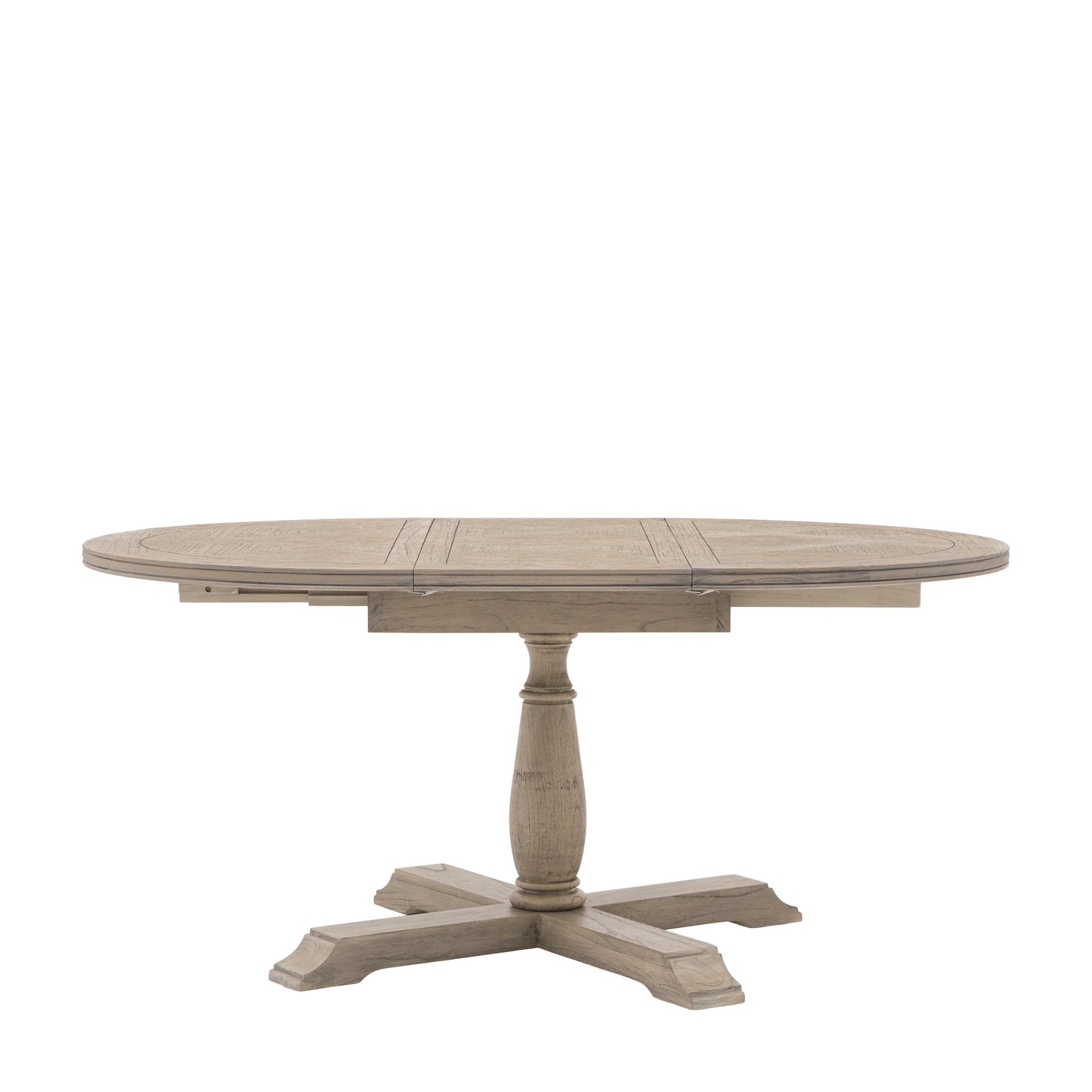 Rustique Round Ext Dining Table 1650x1200x750mm – Natural