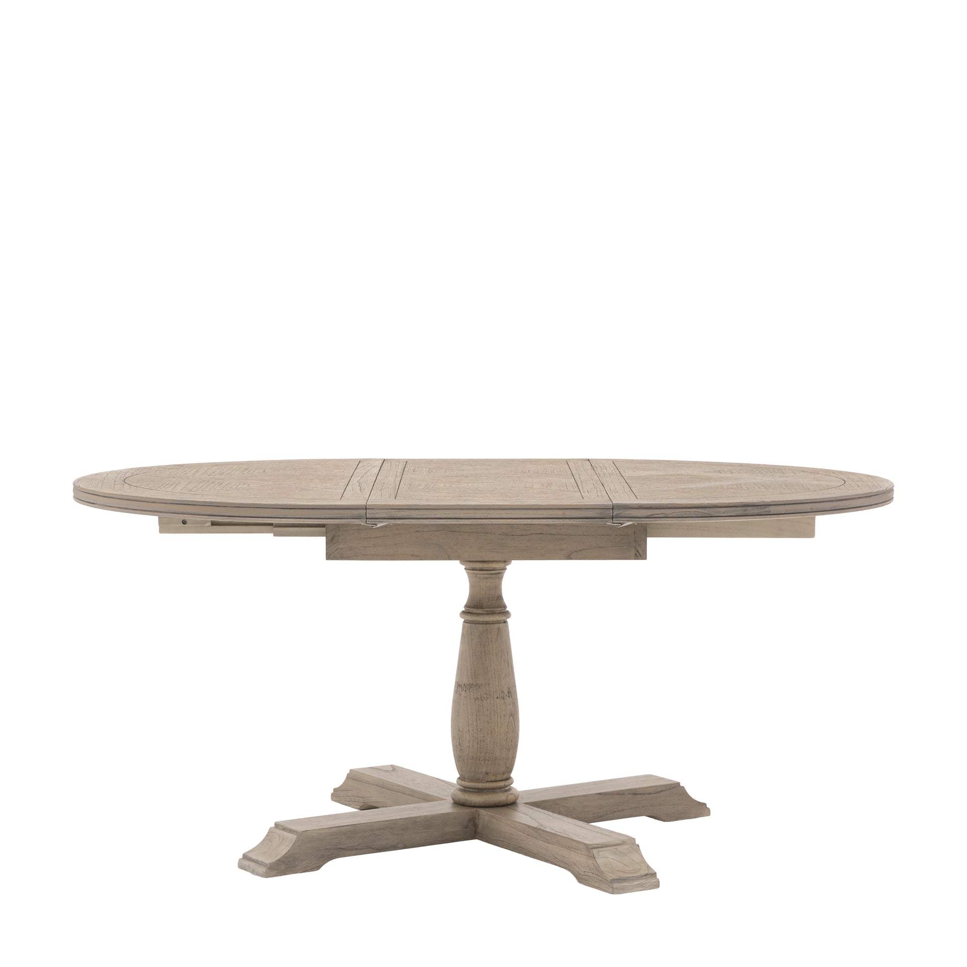 Rustique Round Ext Dining Table 1650x1200x750mm – Natural