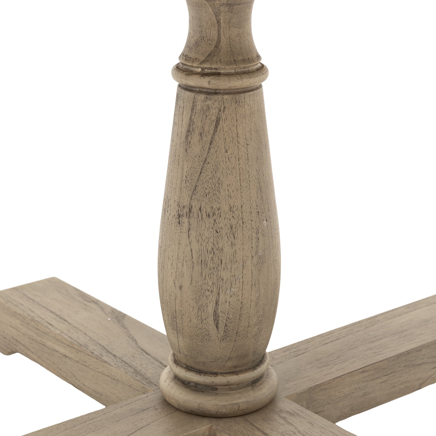Rustique Round Ext Dining Table 1650x1200x750mm – Natural