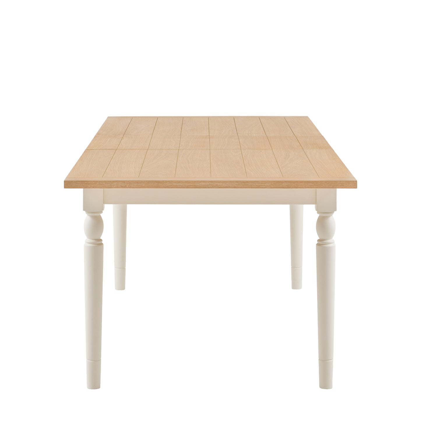 Eton Ext Dining Table White – White