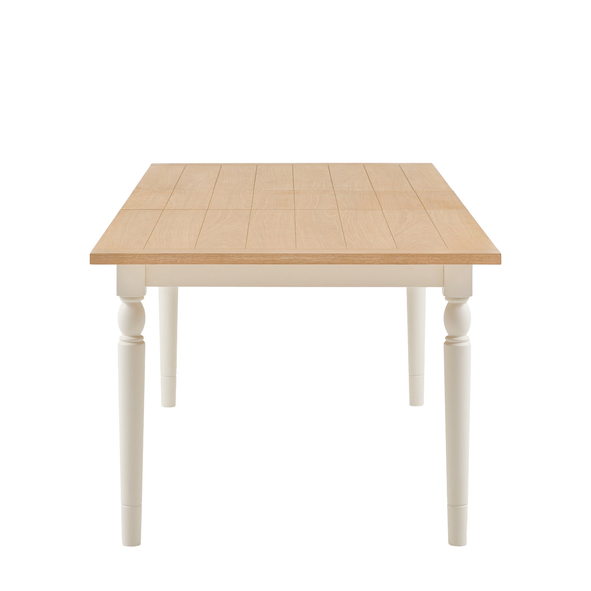 Eton Ext Dining Table White – White