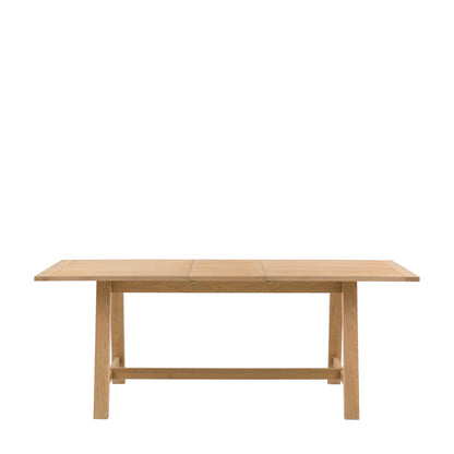 Eton Ext Trestle Dining Table Nat – Natural