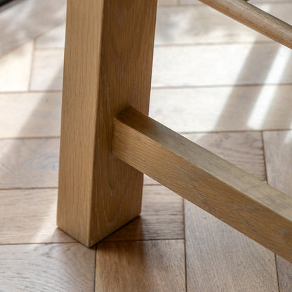Eton Ext Trestle Dining Table Nat – Natural