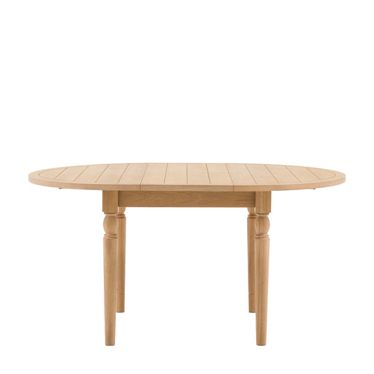 Eton Round Ext Dning Table Natural – Natural