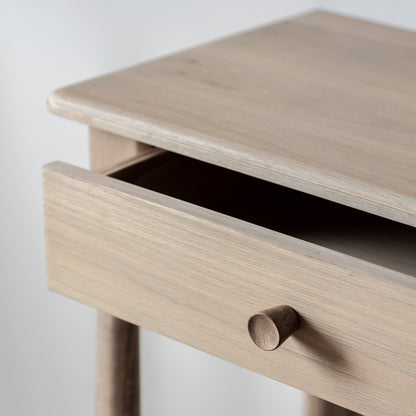 Wycombe Dressing Table with Drawer – Light Wood