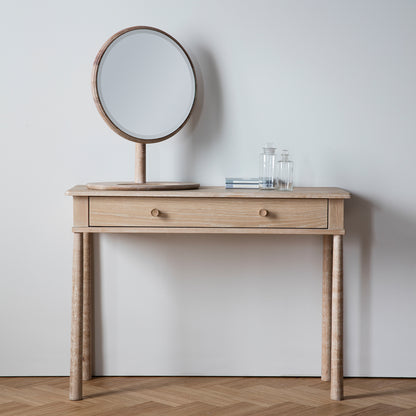 Wycombe Dressing Table with Drawer – Light Wood