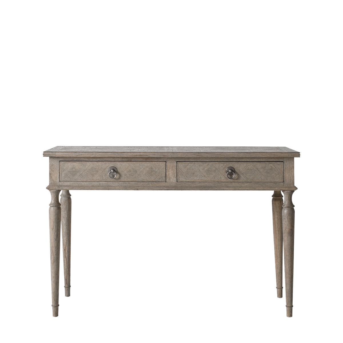 Rustique Dressing Table – Natural Mindy Ash – 2 Drawers