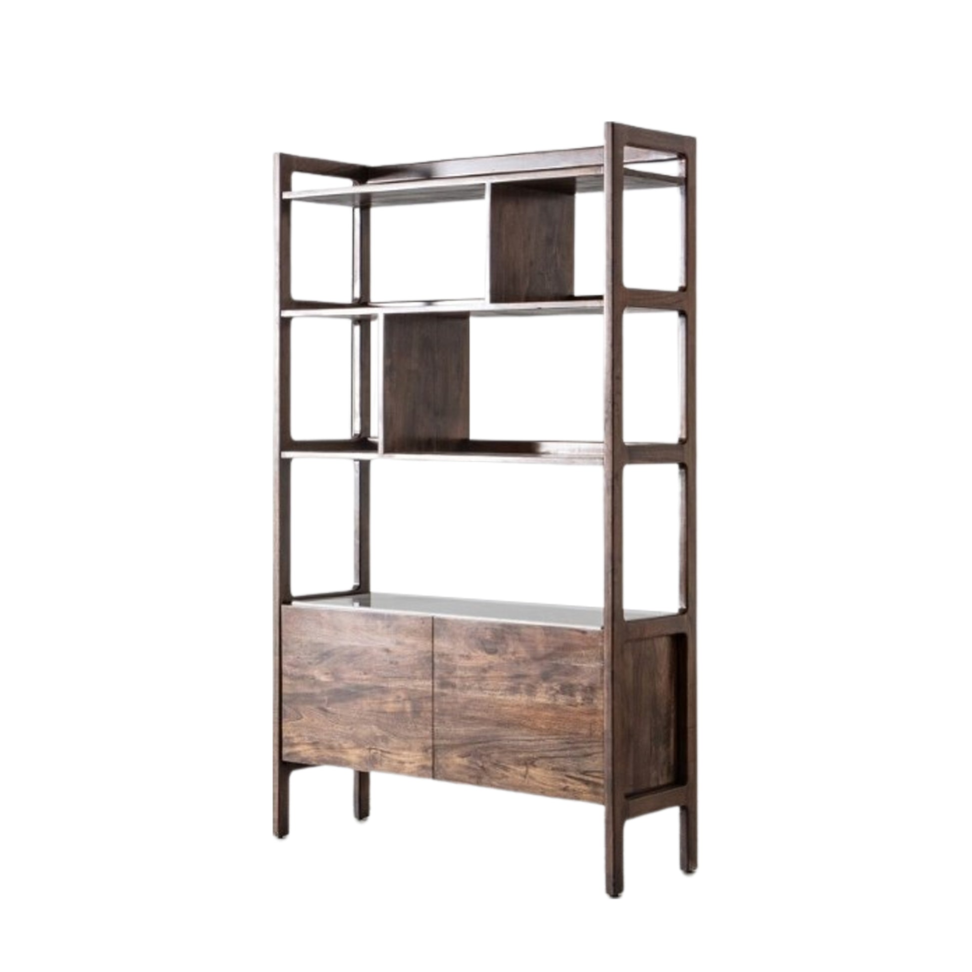 Barcelona Display Unit – Dark Wood