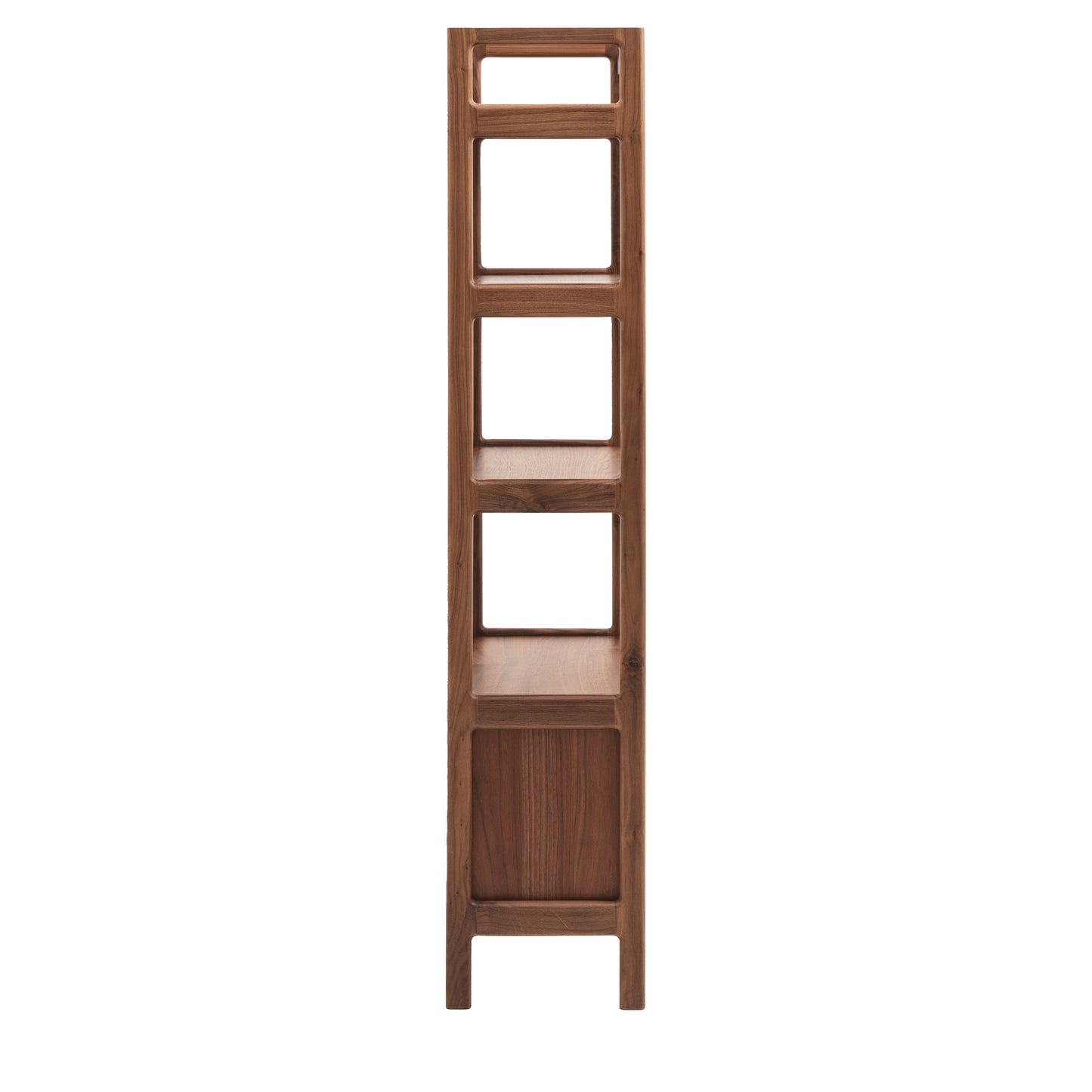 Madrid Open Display Walnut – Dark Wood