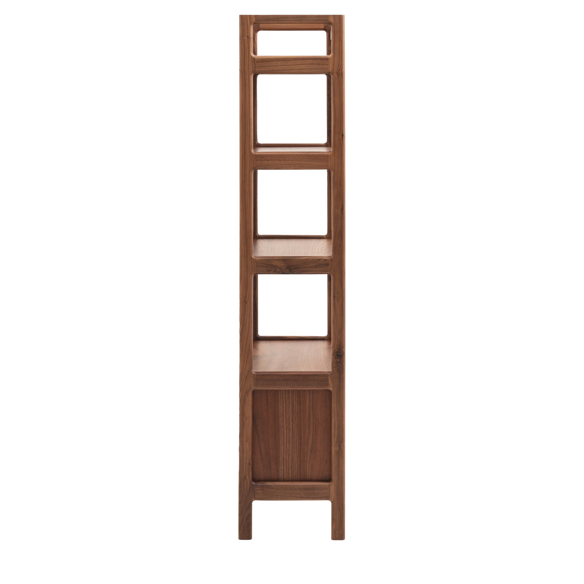 Madrid Open Display Walnut – Dark Wood