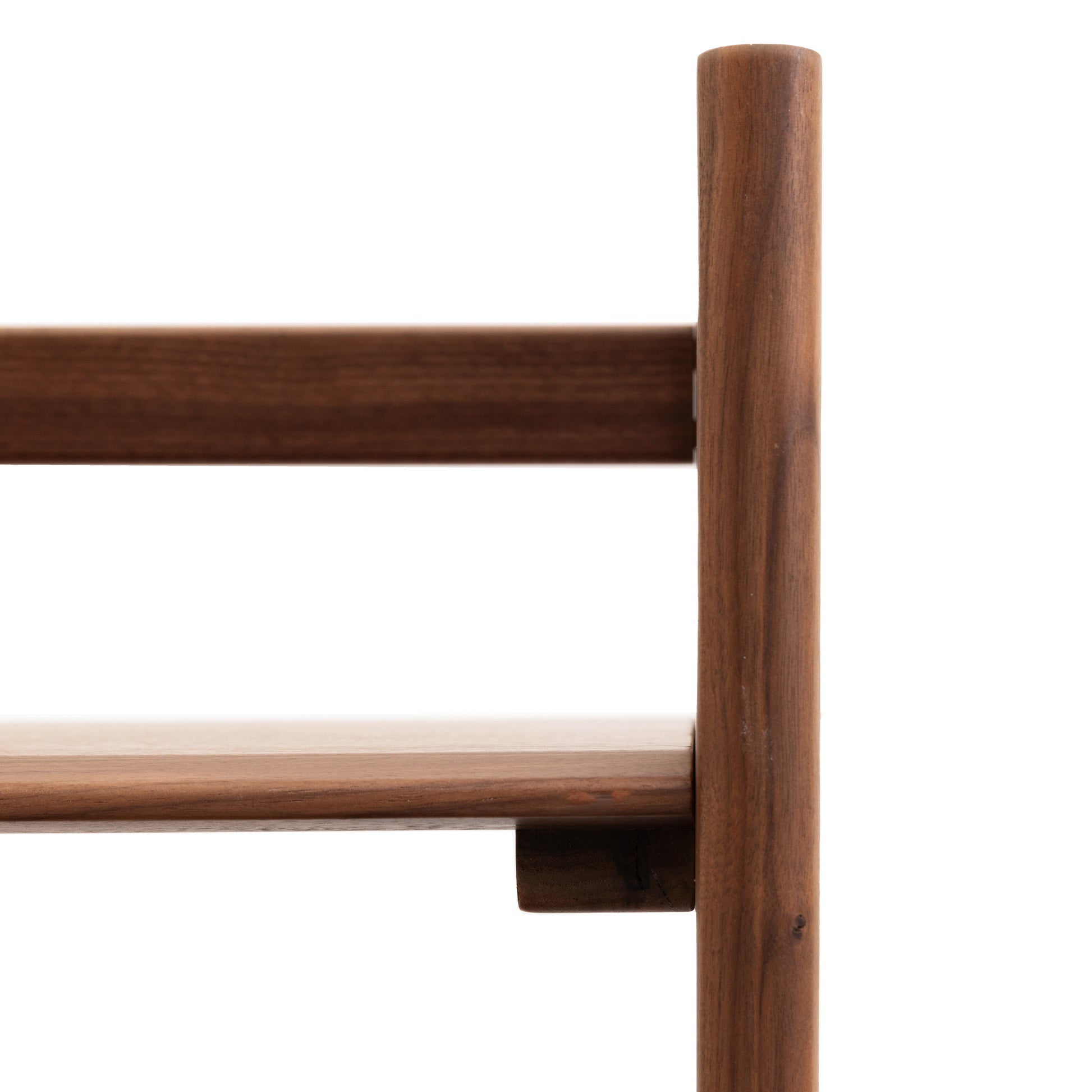 Madrid Open Display Walnut – Dark Wood