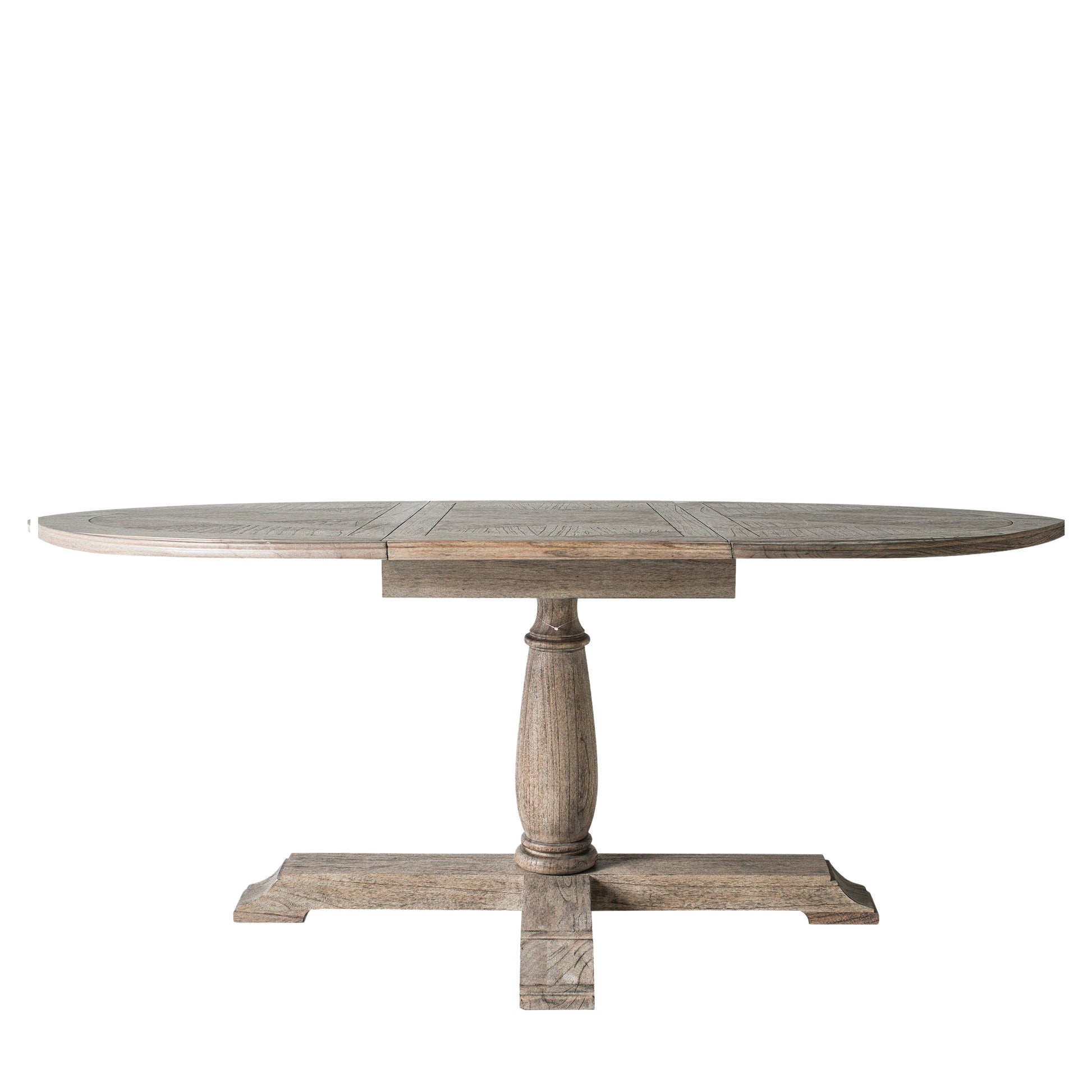 Rustique Round Ext Dining Table 1650x1200x750mm – Natural