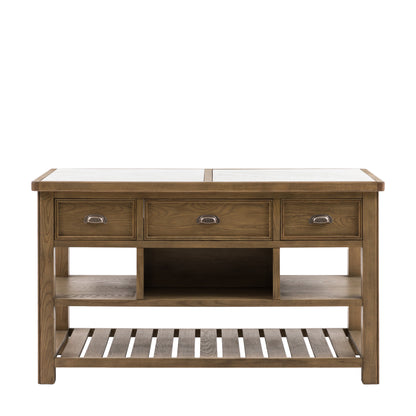 Hardwick Kitchen Island – Light Wood