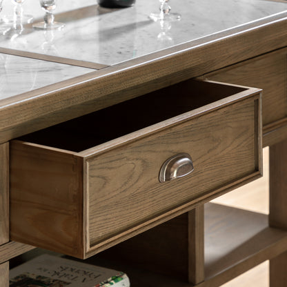 Hardwick Kitchen Island – Light Wood