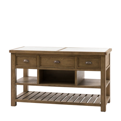 Hardwick Kitchen Island – Light Wood