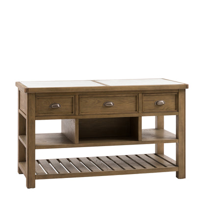 Hardwick Kitchen Island – Light Wood