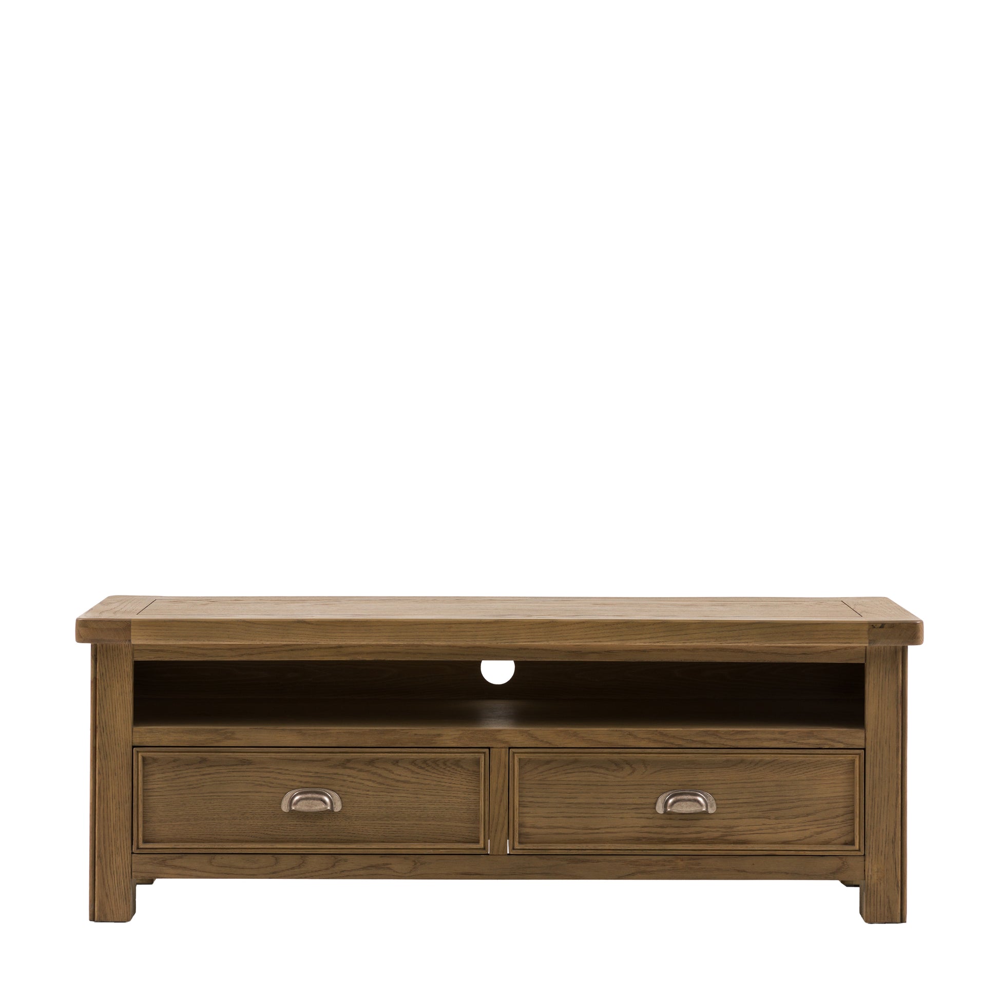 Hardwick Media Unit 1400x400x500mm – Light Wood