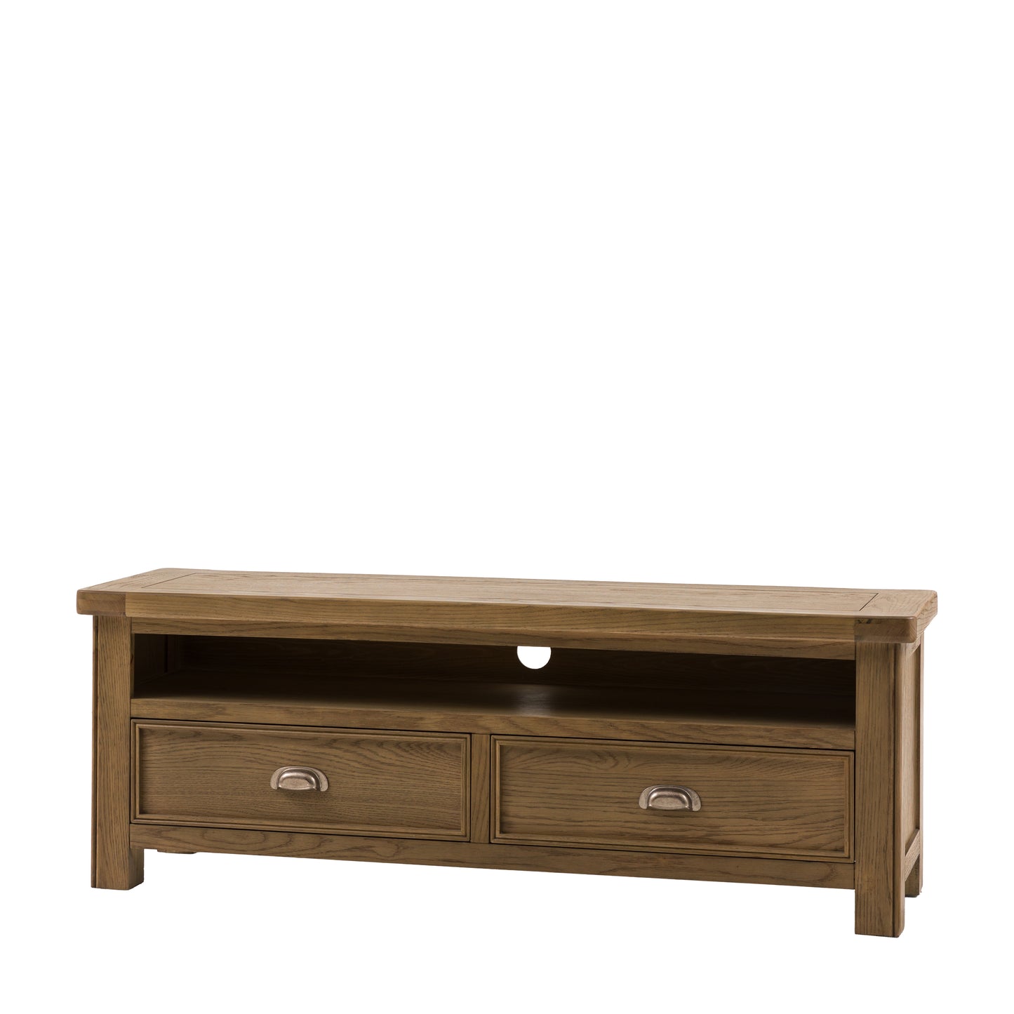 Hardwick Media Unit 1400x400x500mm – Light Wood