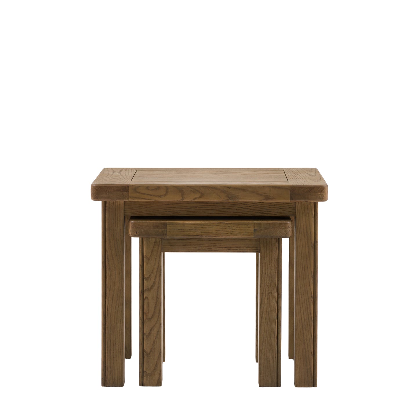 Hardwick Nest of 2 Tables 580x380x500mm – Light Wood