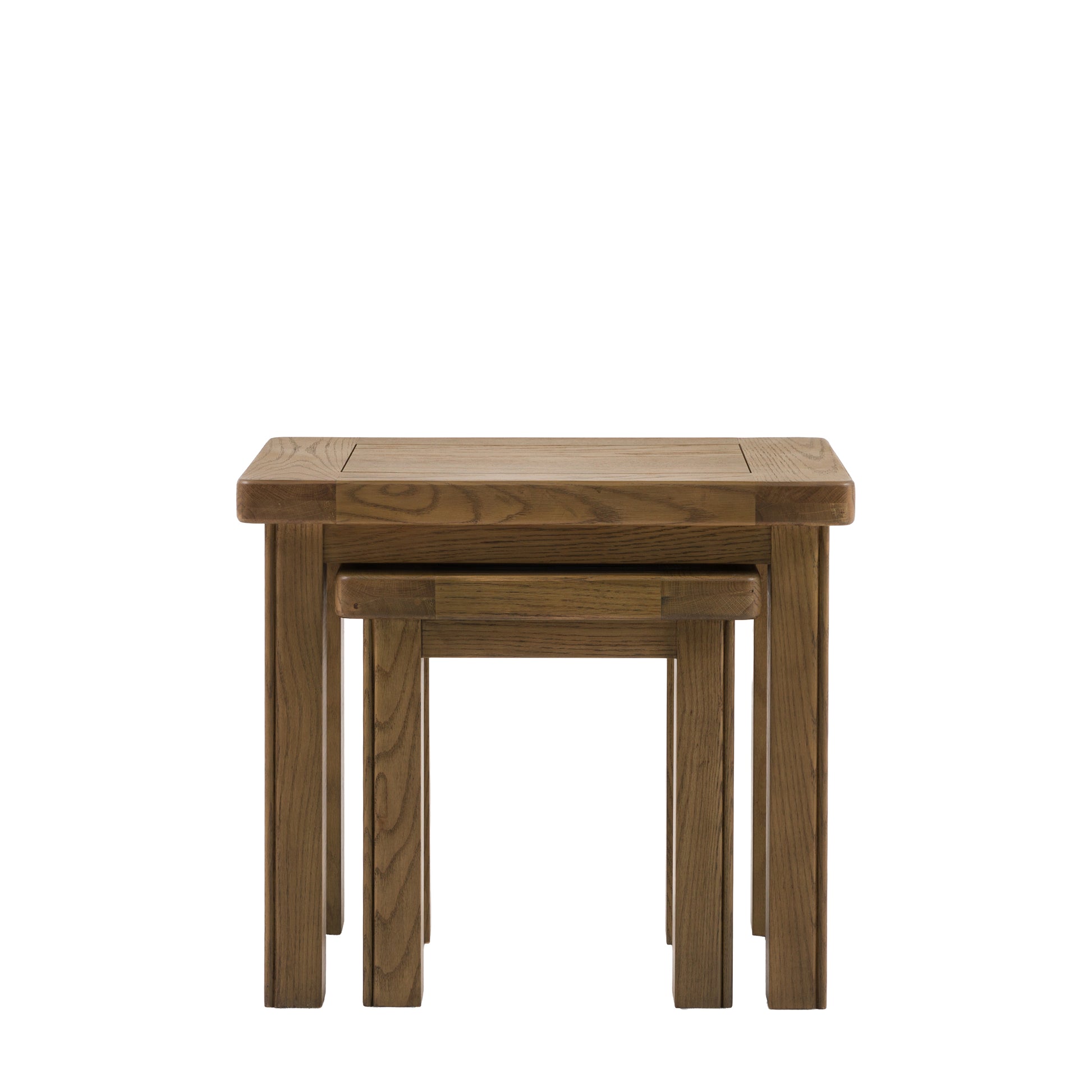 Hardwick Nest of 2 Tables 580x380x500mm – Light Wood