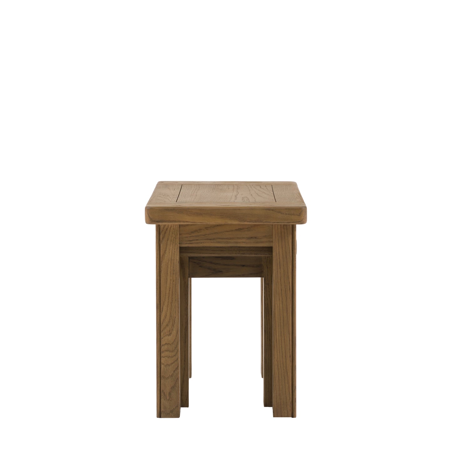Hardwick Nest of 2 Tables 580x380x500mm – Light Wood