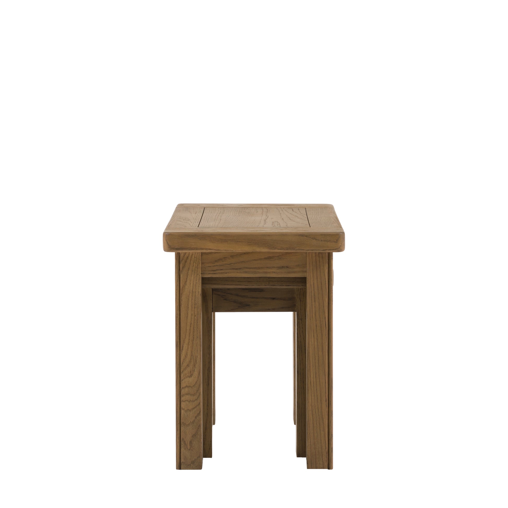 Hardwick Nest of 2 Tables 580x380x500mm – Light Wood