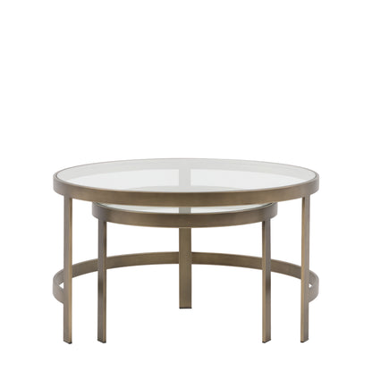 Monti Nest of 2 Tables – Bronze
