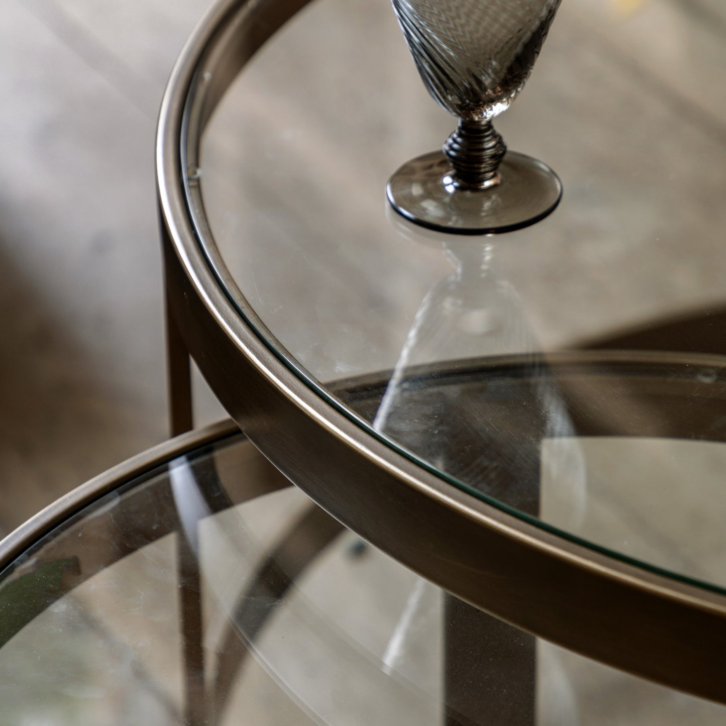Monti Nest of 2 Tables – Bronze