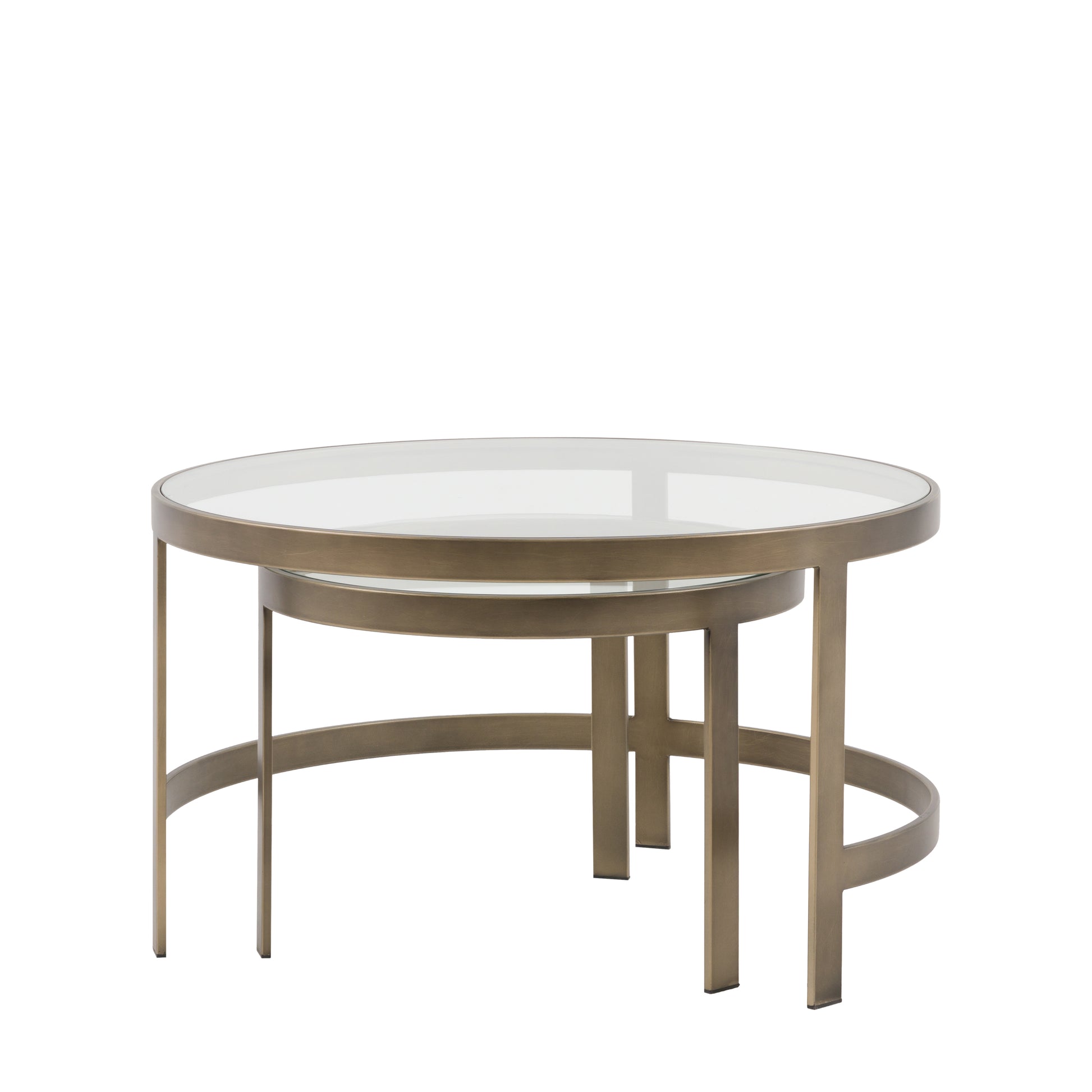 Monti Nest of 2 Tables – Bronze