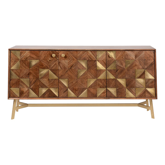Tate 3 door Sideboard – Dark Wood