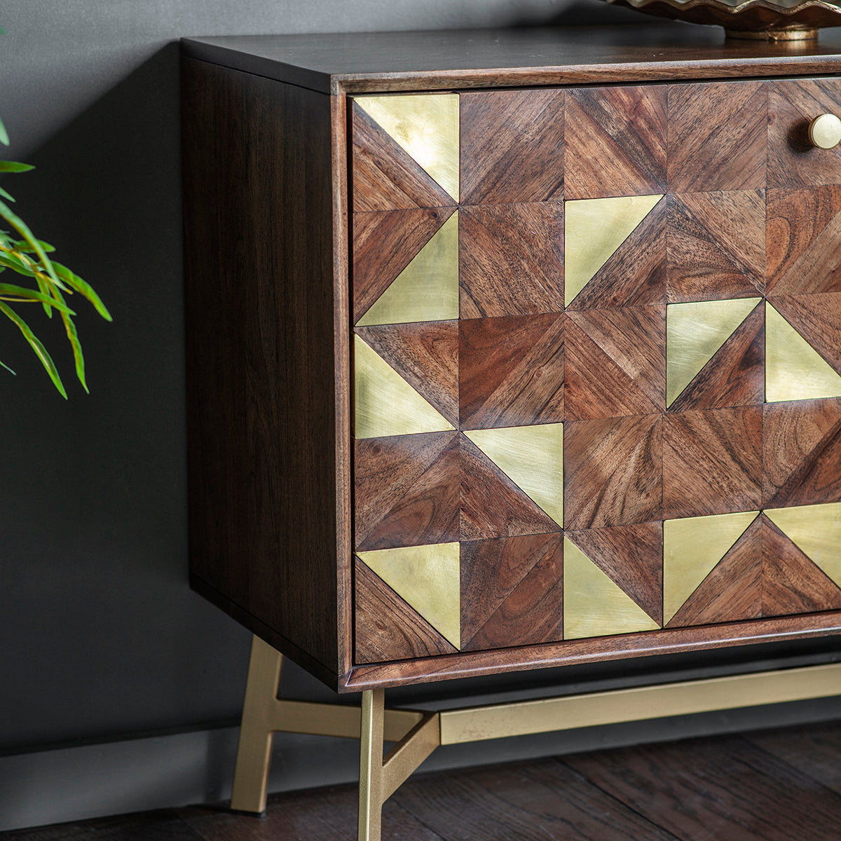 Tate 3 door Sideboard – Dark Wood